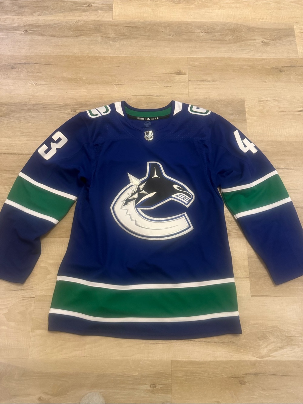 Quinn Hughes Vancouver Canucks Jersey